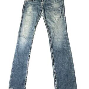 True Religion Jeans Men's Size 29 Blue Denim Straight Leg 5-Pocket Design